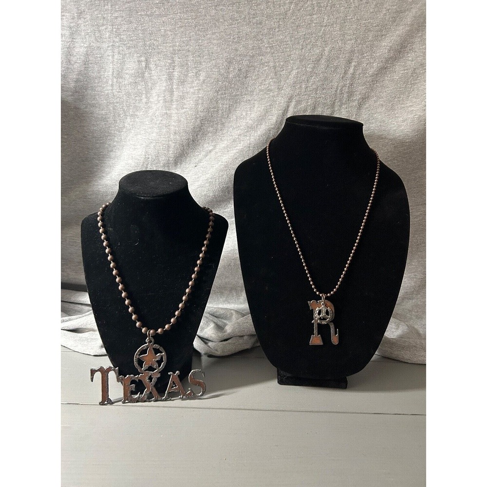 Texas Themed Necklace Lot of 4